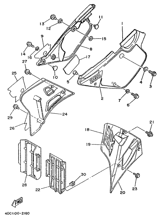 Side cover / oil tank