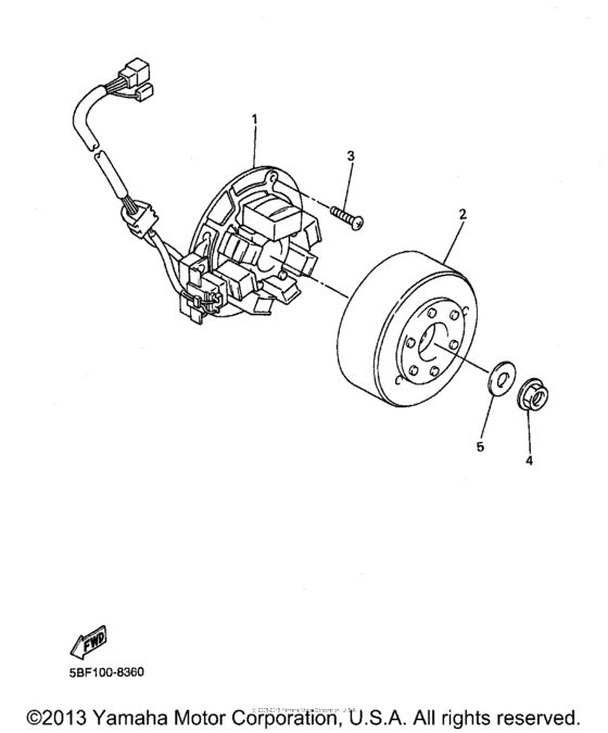 WR400FK Генератор