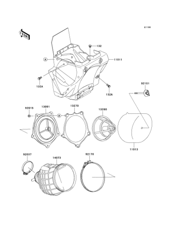  Воздушный фильтр