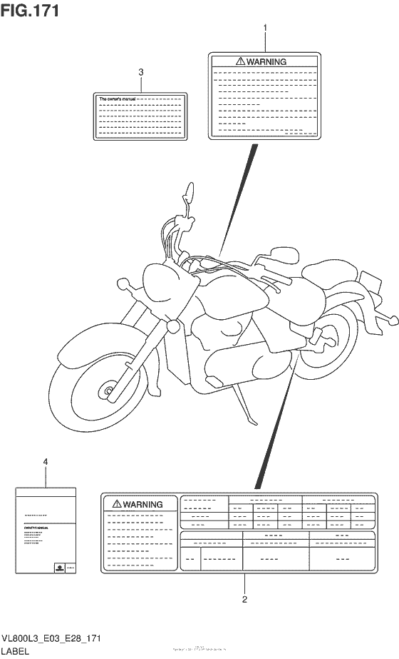 Label (Vl800Tl3 E33)