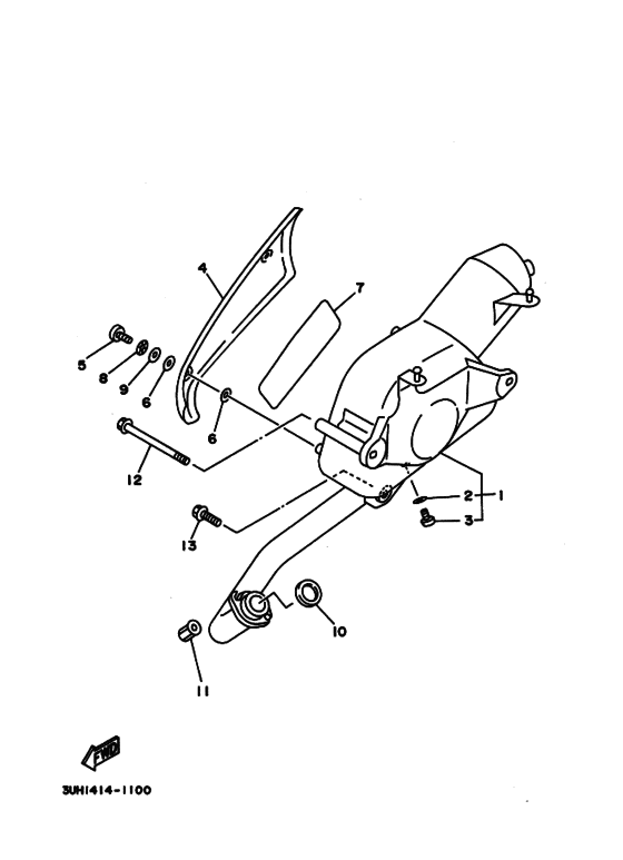 XC150LC Выхлоп