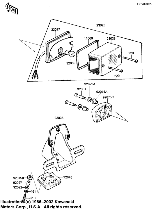 Taillight unit ass`y