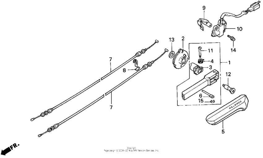 GL1500A A / se reverse bar