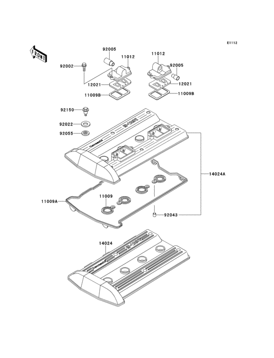 ZG1000 Крышка головки цилиндров
