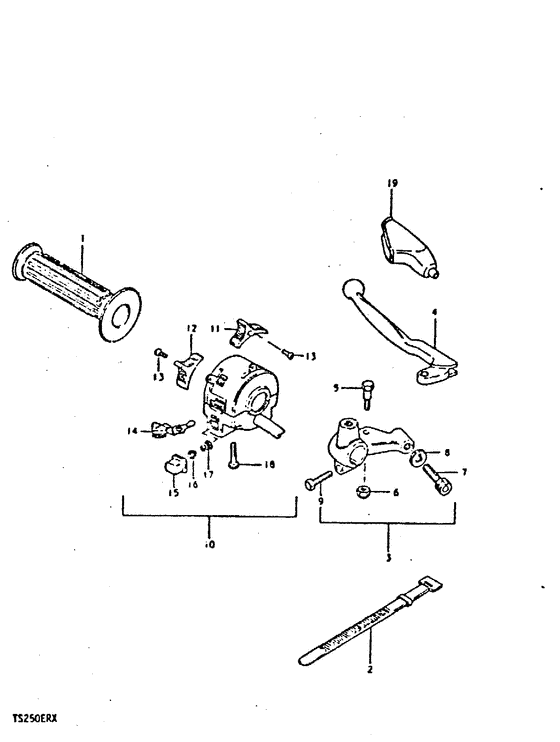 Left handle switch