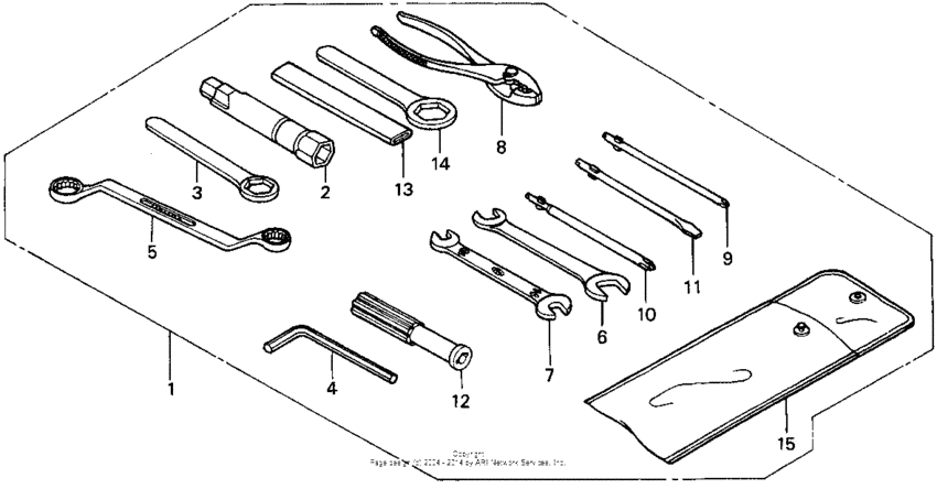 XR650L Инструмент