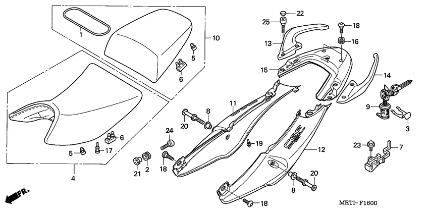 Seat/seat cowl
