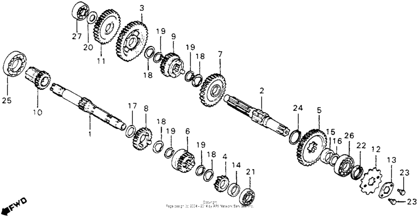 XL80S Трансмиссия