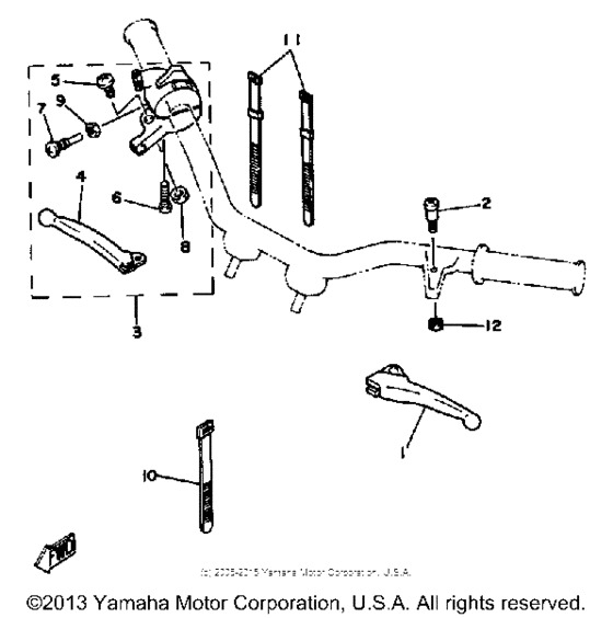 PW50H Handle switch - lever