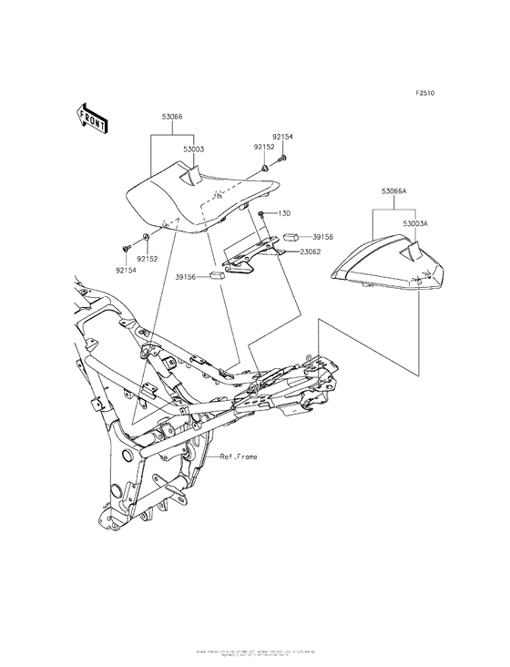 EX300 Сиденье