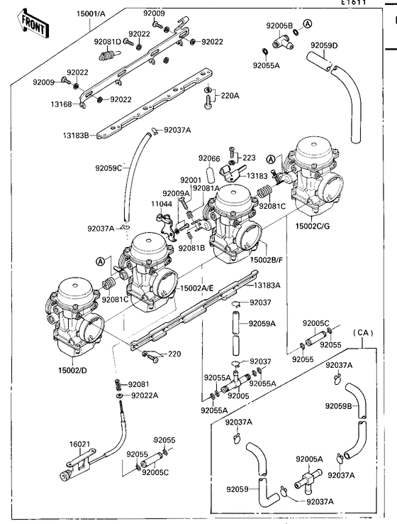 Carburetor assy