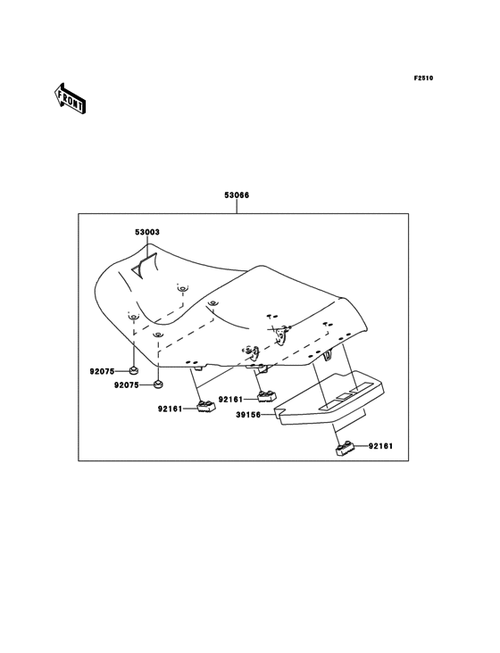 ZG1400 Сиденье