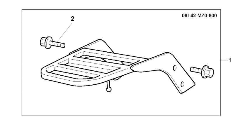 GL1500CD Rear carrier