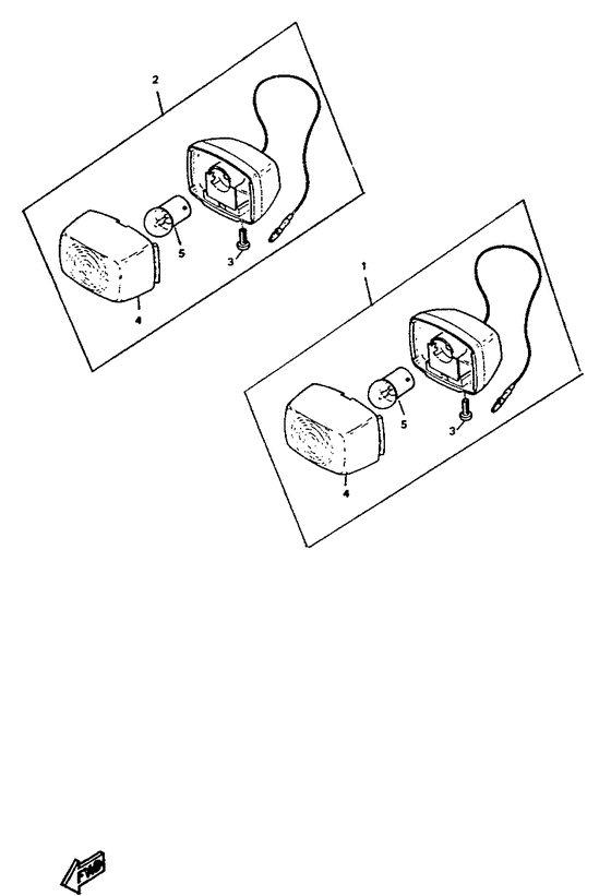 CW50 Поворотники