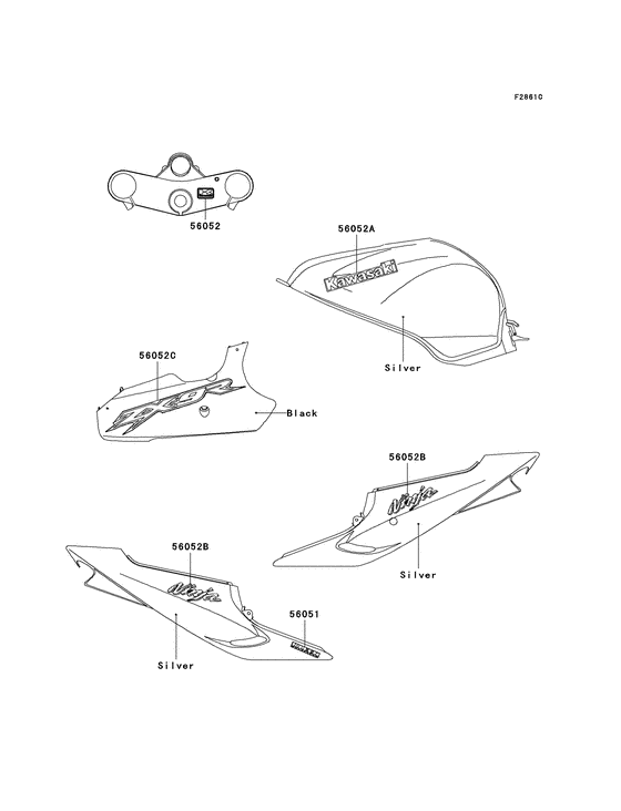 ZX900 Наклейки