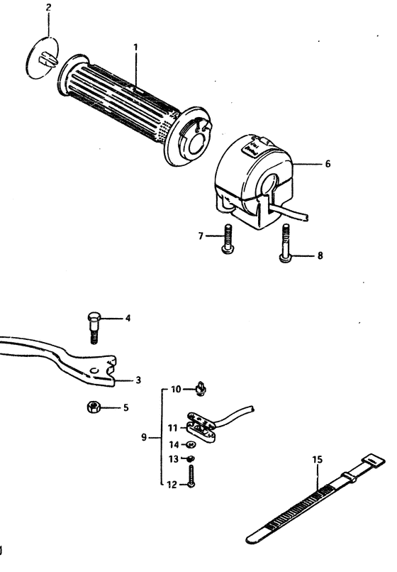 Right handle switch