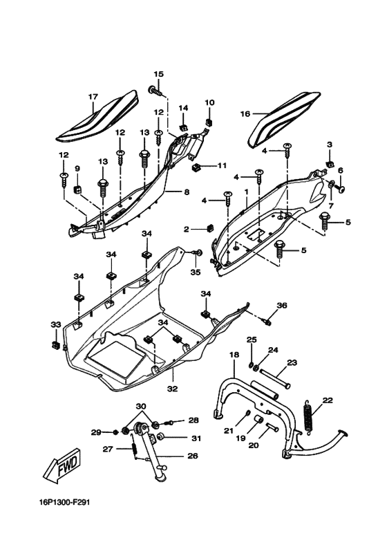 Stand & footrest