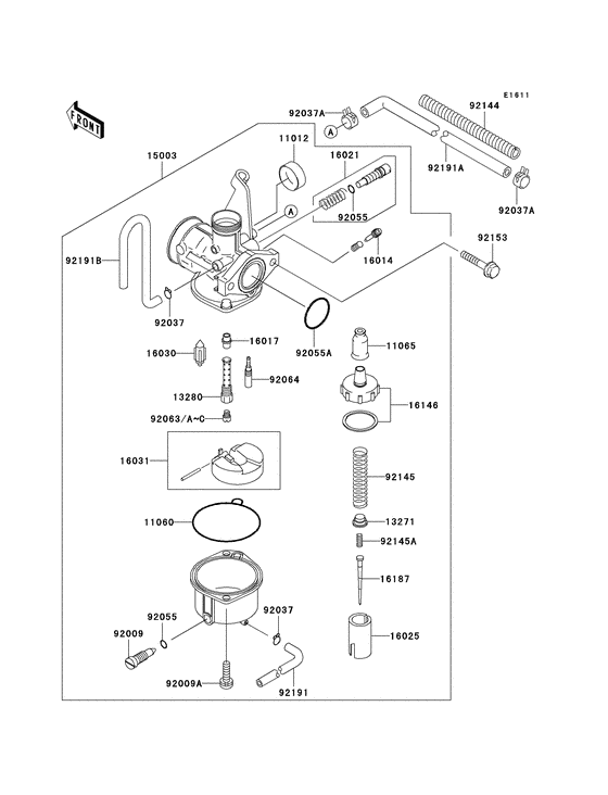 Carburetor assy