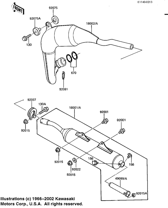 Muffler comp