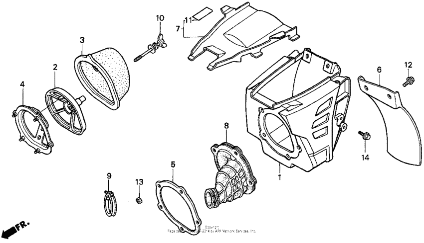 Air cleaner 90-91