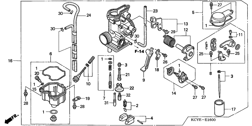 Carburetor assy