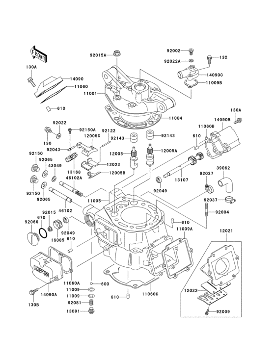 Cylinder head/cylinder(1/2)