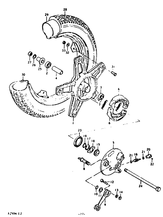 Transom + tube