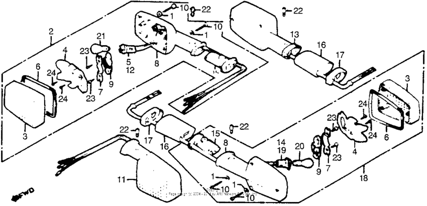 Gl1100 turn signal