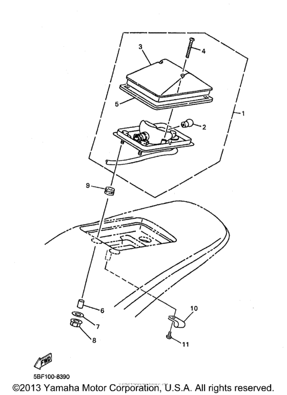 WR400FK Фонарь