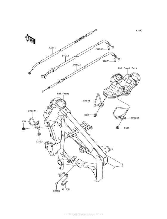  Тросы управления
