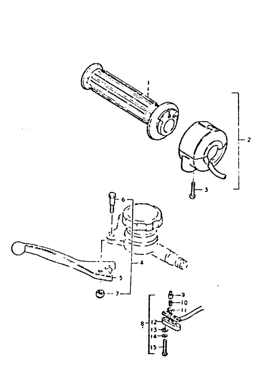 Right handle switch