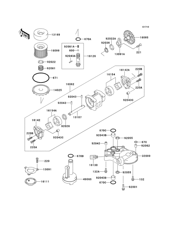 Oil pump/oil filter(1/2)