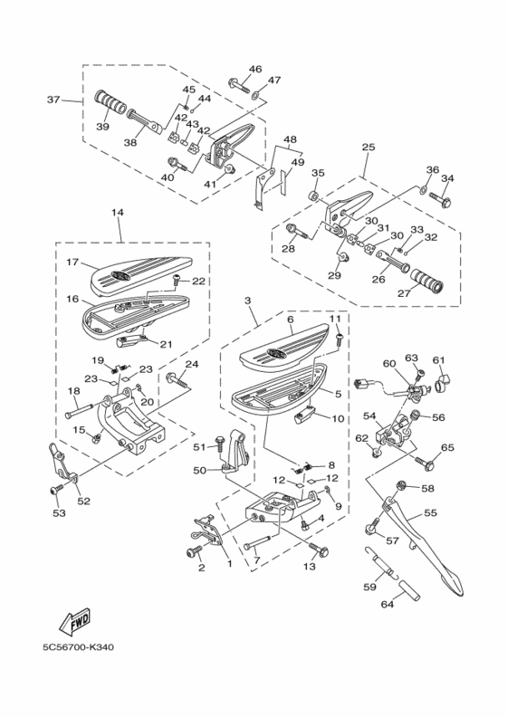Stand & footrest