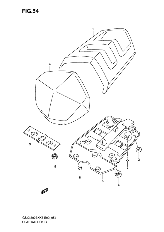 Seat tail box