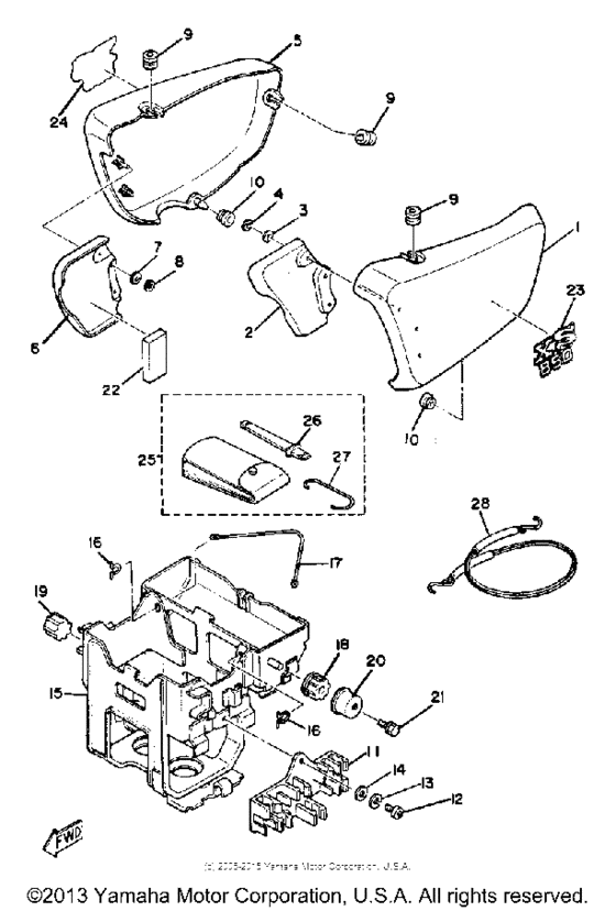 Side cover tool