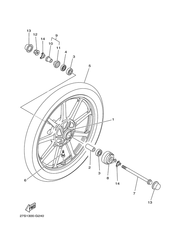 Схема ybr 125