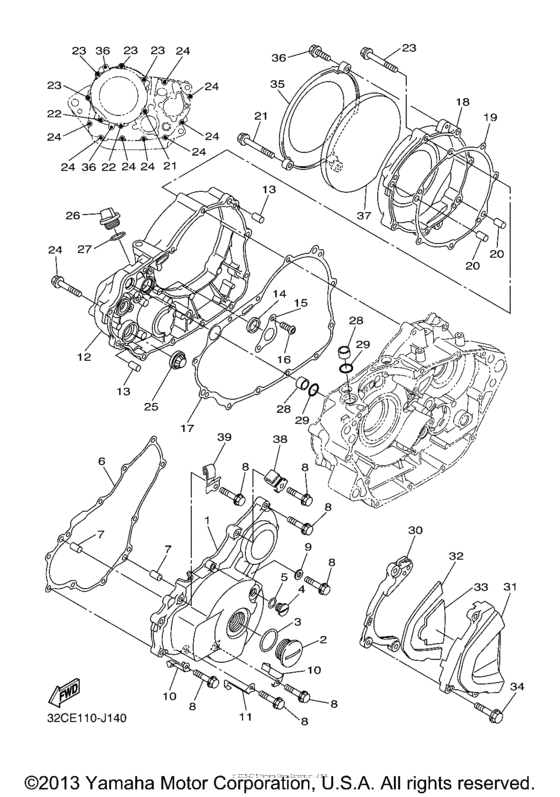 WR25RACL Боковые крышки