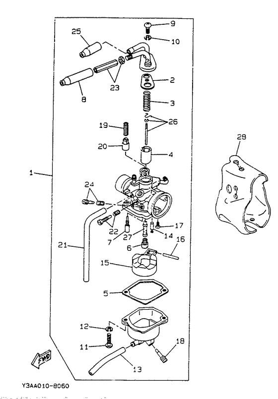 CW50 Карбюратор
