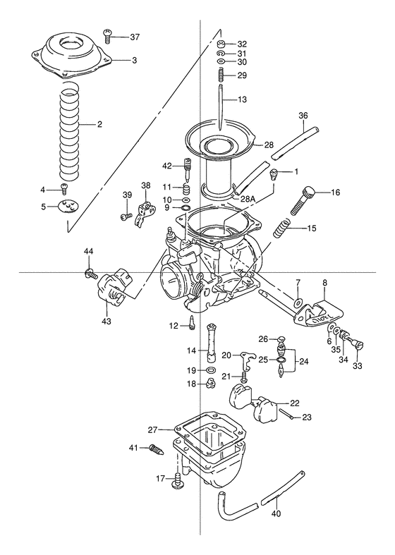 Carburetor assy