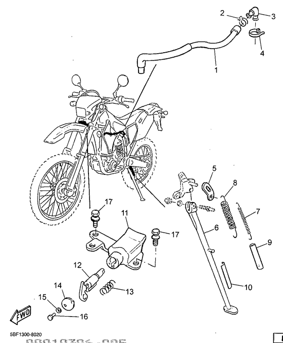 Steering lock - stand