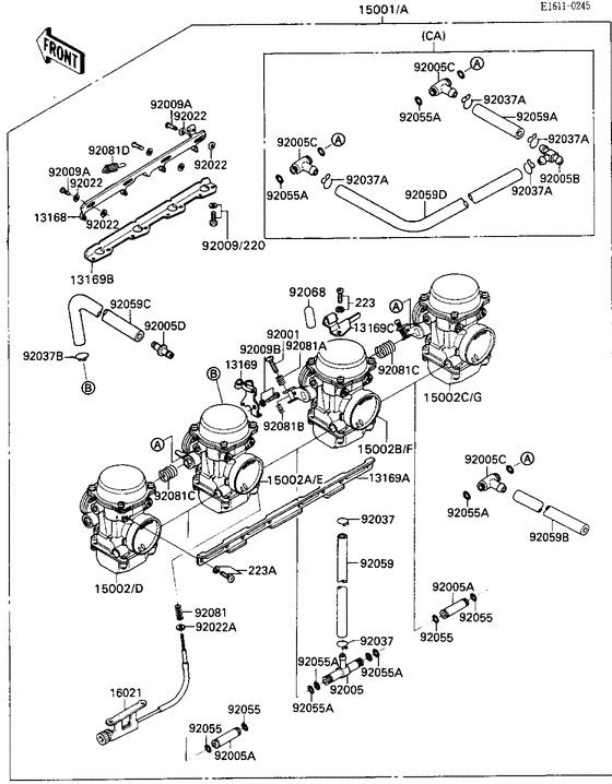Carburetor assy
