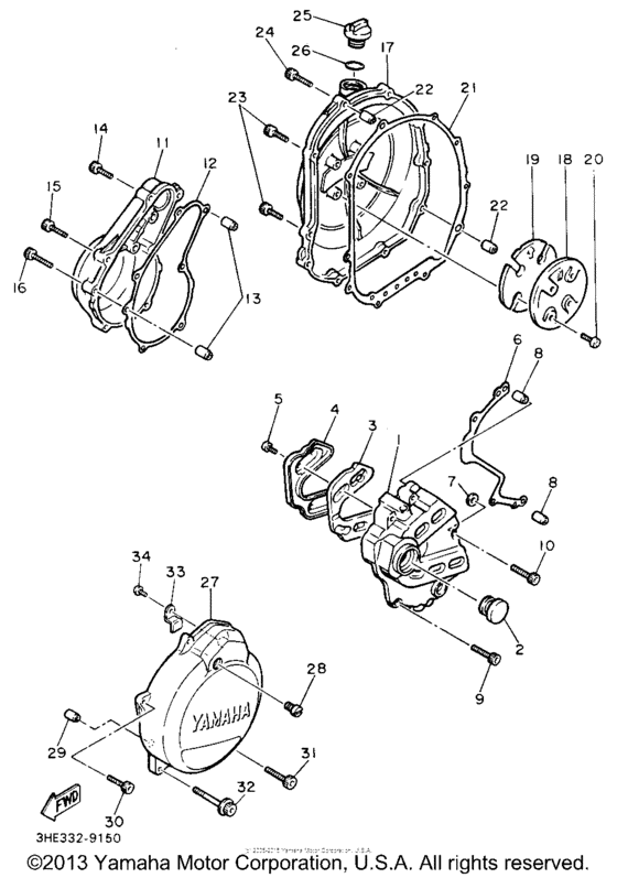FZR600RBC Боковые крышки