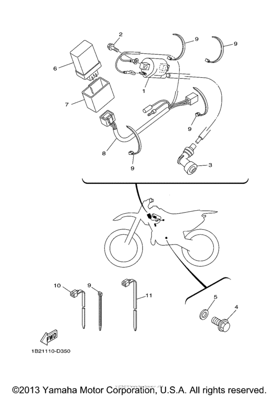 TTR125LT Электрика