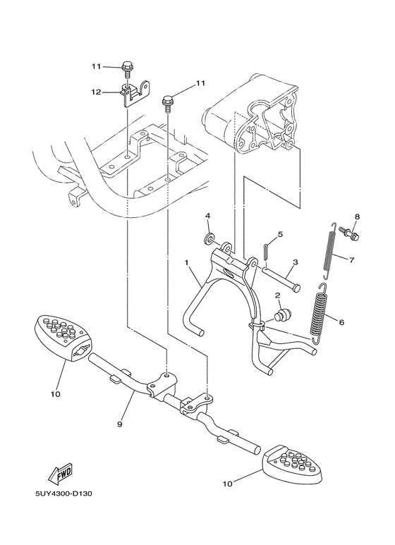 Stand & footrest