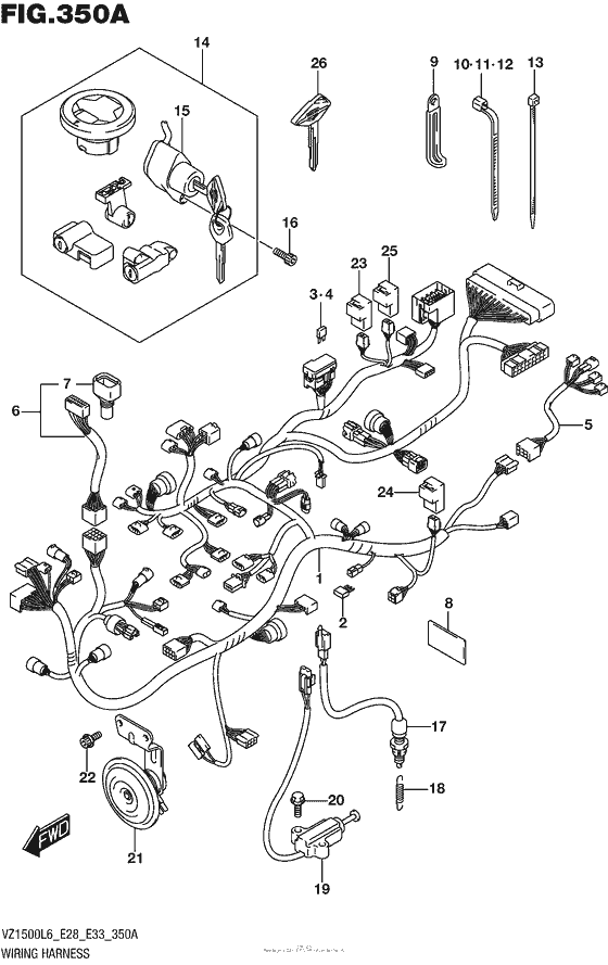 Wiring Harness (Vz1500L6 E28)