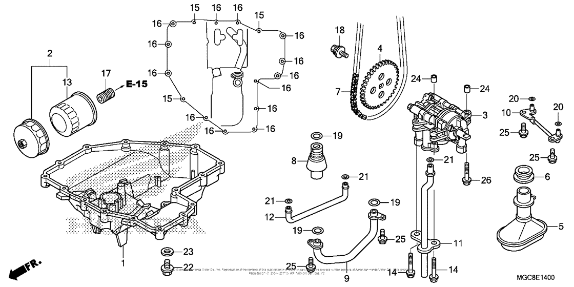 Oil Pan + Oil Pump