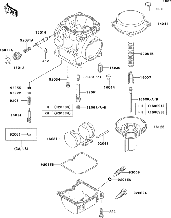 Carburetor parts(1/2)