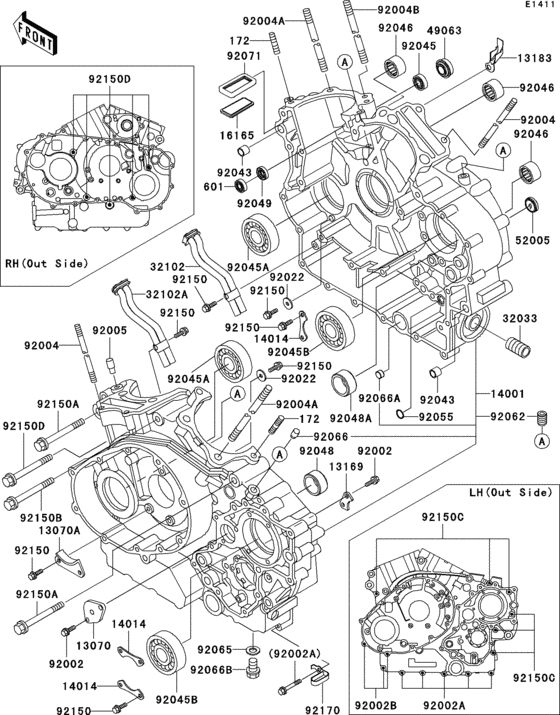 Crankcase(1/2)