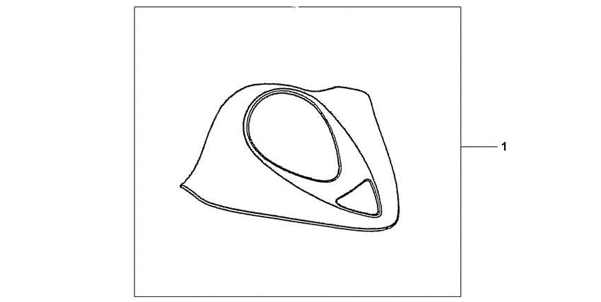 NSA700 Center *cr plate*