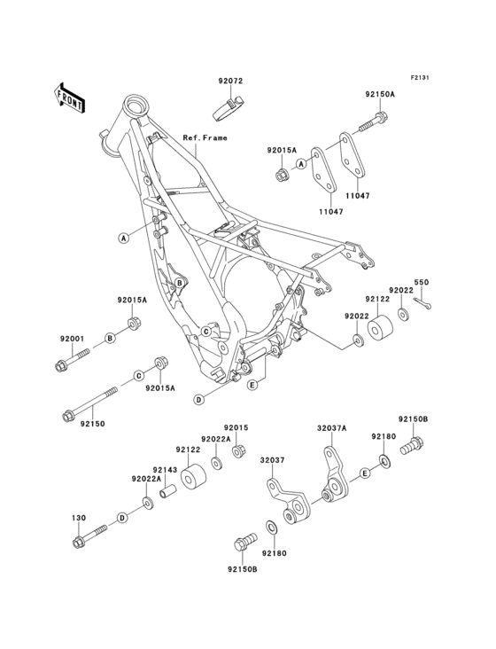 Frame fitting